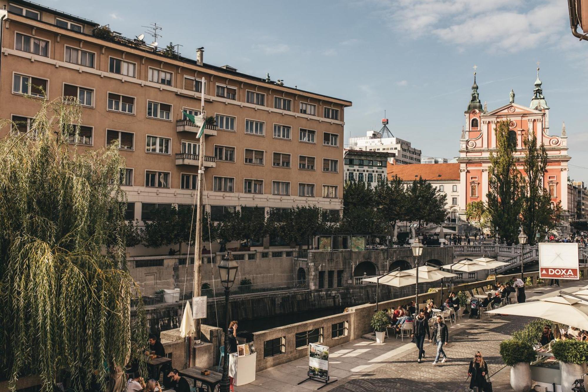 Tromostovje Apartments Ljubljana Kültér fotó